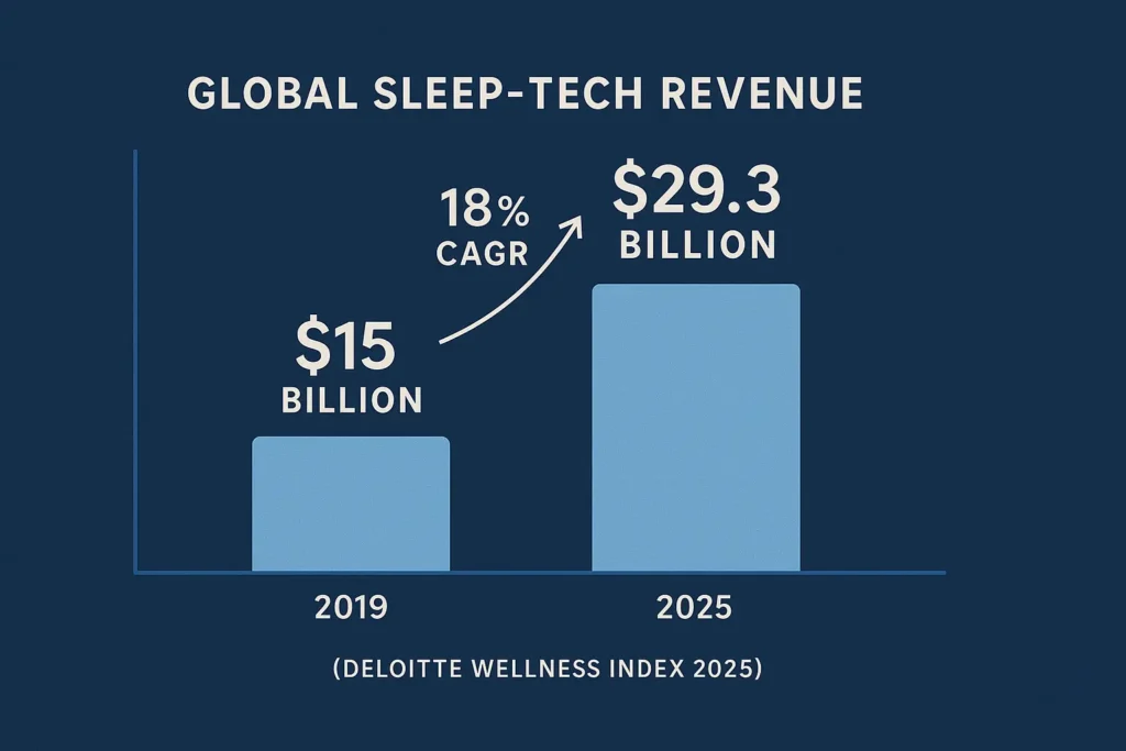 Sleep Tech Revenue Growth Chart